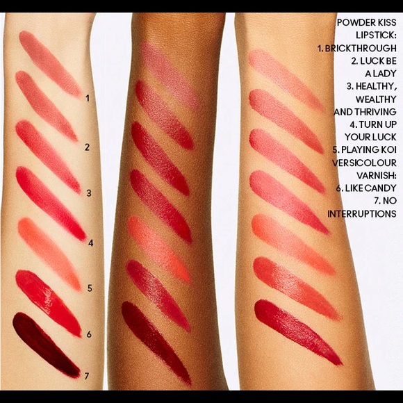 MAC Moon Masterpiece Turn Up Your Luck Matte Powder Kiss Lipstick - Picture 8 of 11